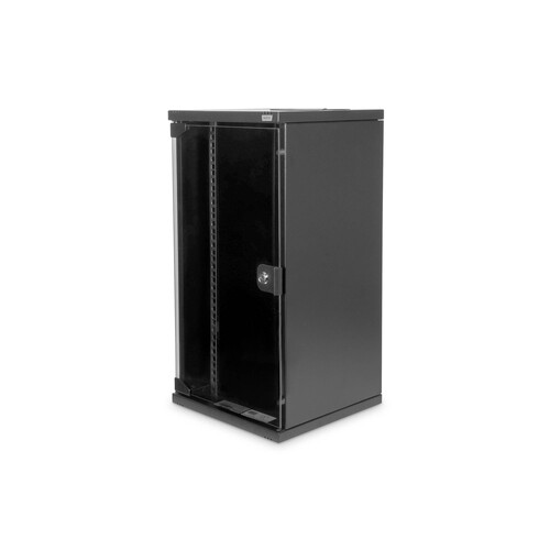 DN-10-12U-B Digitus 10 Schrank Wandm. 12HE, Black H 592 x B 312 x T 300 mm Produktbild