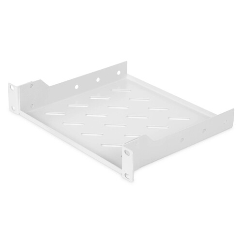 DN-10-TRAY-2 Digitus 10 Fachboden 1 HE, RAL 7035 Produktbild Front View L