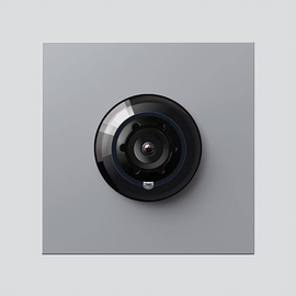 200049363-01 Siedle BCM 658 02 SM Bus Kamera Modul 180° BCM 658 02 SM silber Produktbild front M