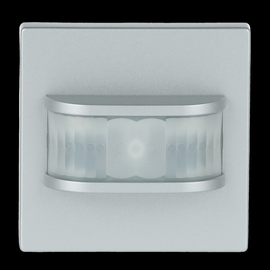 64761-83 Busch-Jaeger Wächteraufsatz Basic 180 flex Selectlinse alusilber Produktbild front M