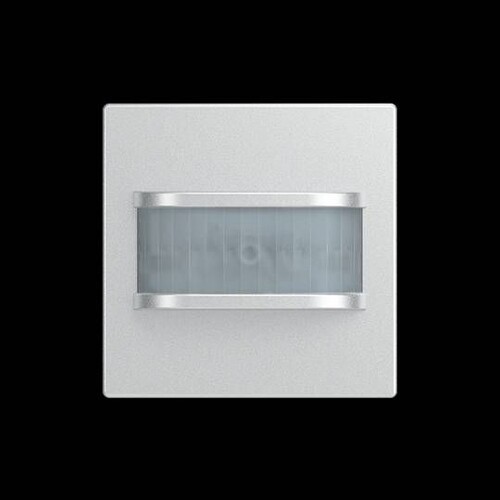 64762-83 Busch-Jaeger Wächteraufsatz Komfort 180 flex Selectlinse alusilber Produktbild Front View L
