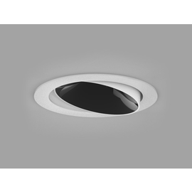 684-00403054906v1 Tecnico DARK NIGHT TURN XS R EINBAUSTRAHLER schwarz matt s Produktbild front M