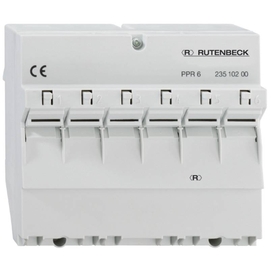 23810200 Rutenbeck RUTENBECK Patchpanel Cat.6/ClassE 6fach PPR6 REG 6TE Produktbild