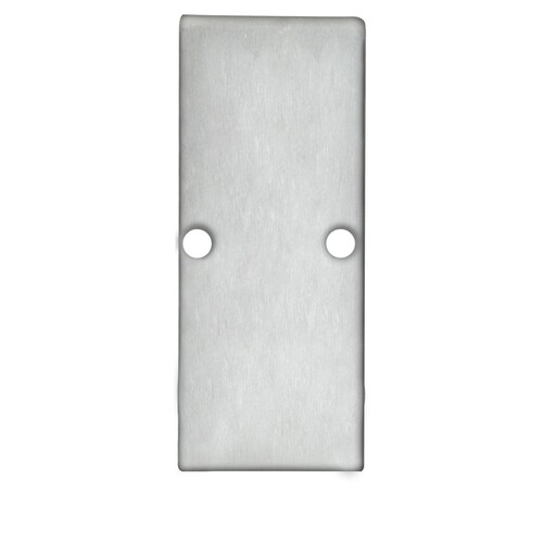 114829 Isoled Endkappe EC90 Profil HIDE DOUBLE inkl. Schrauben Produktbild Front View L