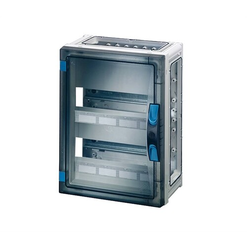 10397000 Hensel FP 1219 Automatengehäuse Gr.2 24TE 270x360x186mm Produktbild Front View L