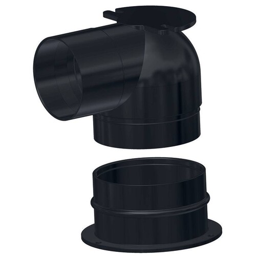 11ZSN100-75 KL Lufttechnik KL Saugnische aus PE lebensmittelecht für max 30m /h Produktbild Front View L