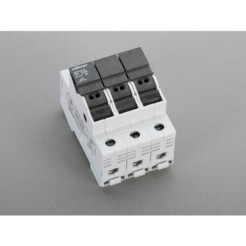 490977 Tele-Haase SICHERUNGSHALTER 3 POLIG Produktbild Front View L