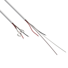 607612 Audac DSC70/W Verbindungskabel mit doppeltem Stahlkern, Karabinerhaken Produktbild front M