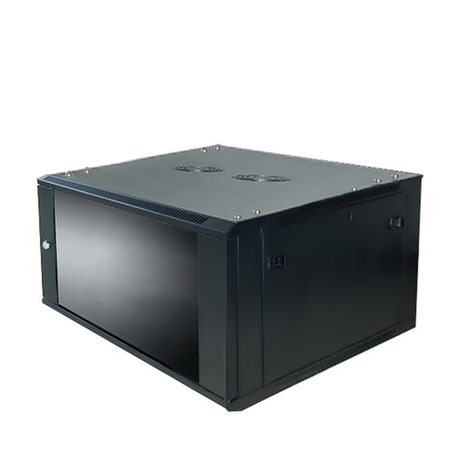 607844 Caymon WPR606R 19 Wandrack   6HE, 600mm, abnehmbare Rückseite Produktbild Front View L