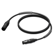 607882 Procab PRA902/3 XLR Stecker auf XLR Buchse Highflex / 3m Produktbild front S