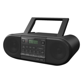 RX-D550E-K Panasonic CD Radio mit Bluetooth, Netz & Batteriebetrieb, FB Produktbild