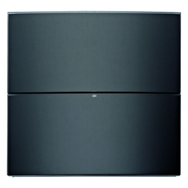 75162092 Berker BERKER KNX B.IQ Tastsensor 2fach Standard Glas schwarz Produktbild front M