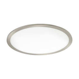 98869 Eglo LED EINBAUSP.Ø225 NICKEL M.4000KFUEVA F Produktbild front M