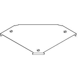 078555 PUK RBDR 10S Rinnenbogendeckel mit Riegel Produktbild front M