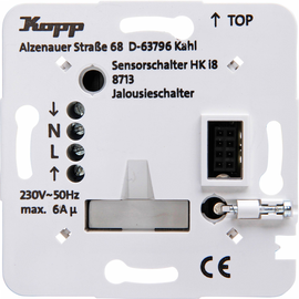 871300010 Kopp Unterputz Leistungsteil, Jalousieschalter Produktbild