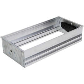 939680018 Kopp ExitFly 30cm, aluminum, Klappenmechanik ohne Kabelkanal Produktbild front M