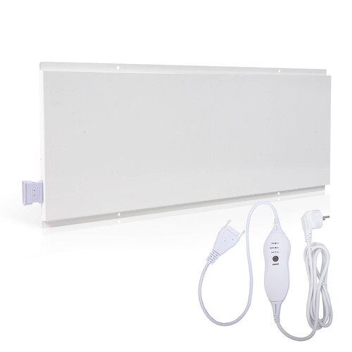 41204 Etherma LAVA2-DESK-80-T Tischinfrarotheizung Timer/Dimmer Weiß Produktbild