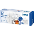 814883 BWT Soft Wasserfilter 3 Stück filtert Kalk, Chlor, Blei und Kupfer Produktbild