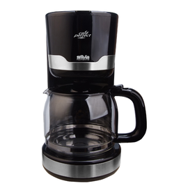 400087 Silva KA 4501 Kaffeeautomat, Glaskanne, 1000 W, 12 Tassen, schwarz/i Produktbild