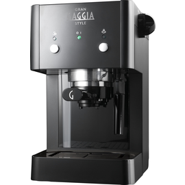 RI8423/11 Gaggia GRANGAGGIA STYLE BLACK Siebträger Espressomaschine schwarz Produktbild