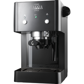 RI8423/11 Gaggia GRANGAGGIA STYLE BLACK Siebträger Espressomaschine schwarz Produktbild front M