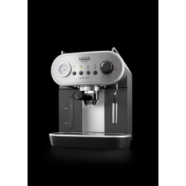 RI8525/01 Gaggia GAGGIA CAREZZA DELUXE Siebträger Espressomaschine silber/schw Produktbild