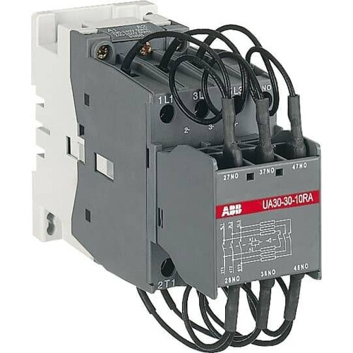 1SBL281024R8010 ABB Schütz UA30 30 10 RA 220-230V50Hz Produktbild Front View L