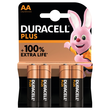 5000394140851 Duracell Plus (4 Stk.-Bl.) AA(MN1500/LR6) K4 Mignon Batterie Produktbild