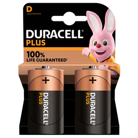 5000394141988 Duracell Plus (2 Stk.-Bl.) D(MN1300/LR20) K2 Mono Batterie Produktbild