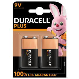 5000394142268 Duracell Plus (2 Stk.-Bl.) 9V(MN1604/6LR61) B2 Produktbild