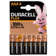 5000394141179 Duracell Plus (8 Stk.-Bl.) AAA(MN2400/LR03) CP8 Micro Batterie Produktbild