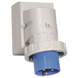 88208102 Bals Wandgerätestecker 16A 3p 230V 6h IP67 Ni 2473 Produktbild front M