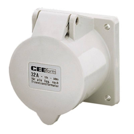 2917A Mennekes MENNEKES CEE Anbausteckdose 16A 5p 50 500V 1h IP44 Produktbild