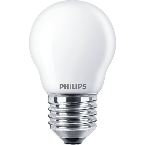 34768700 Philips CorePro LEDLuster 6,5- 60W P45 E27 matt Glas IP44 Produktbild