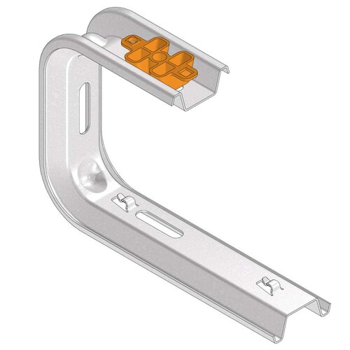 17012 Trayco MT CBO170 300 UG C-Bügel Gitterrinne klipsbar H=170mm, L=300mm Produktbild