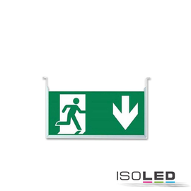 114424 Isoled Vertikales Schild für LED Notlicht/Fluchtwegleuchte UNI4 Produktbild