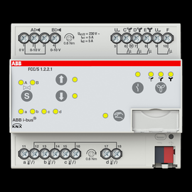2CDG110213R0011 ABB FanCoilCtrl,2x0 10V,3st,mB FCC/S1.2.2.1 Produktbild front M