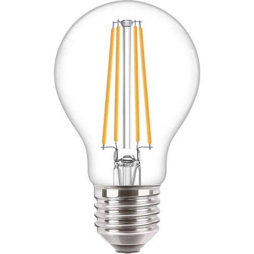 38003500 Philips CorePro LEDbulb 7-60W E27 827 A60 klar Glas IP44 Produktbild