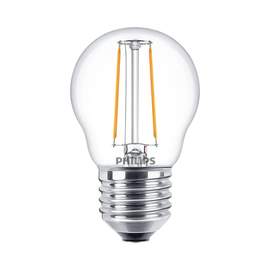 34776200 Philips CorePro LEDLuster 2-25W P45 E27 klar Glas IP44 Produktbild