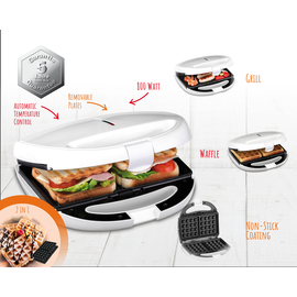7342 7012 Trisa Sandwich Toaster Tasty Snack Produktbild