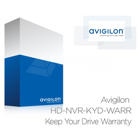 HD-NVR-KYD-WARR-3YR Avigilon Year Keep Your Drive Warranty für alle NVR Serv Produktbild front M