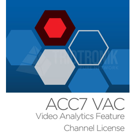 ACC7-VAC Avigilon ACC 7 Video Analyse Feature Channel Lizenz Produktbild front M