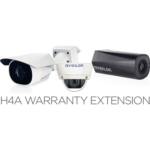 H4A-WARR-EXTEND-1YR Avigilon Garantieverlängerung für H4A Kamera Produktbild Front View L