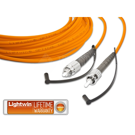 LSP-50 FC-ST 3.0 OM2 Lightwin High Quality Simplex LWL Patchkabel, MM OM2, Produktbild