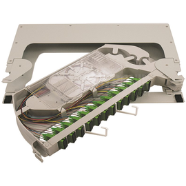 ODF-NPTD-1 RA Lightwin Spleissbox für Zentrale / ODF, 48x SC/APC, 1HE, spleis Produktbild