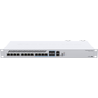 CRS312-4C+8XG-RM Mikrotik CRS312 4C+8XG RM 10Gb RJ45 Switch, 8x 10Gb RJ45, 4x C Produktbild front S
