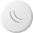 RBCAPL-2ND Mikrotik cAP lite mit AR9533 650MHz CPU, 64MB RAM, 1xLAN, 2.4Ghz 802 Produktbild front S