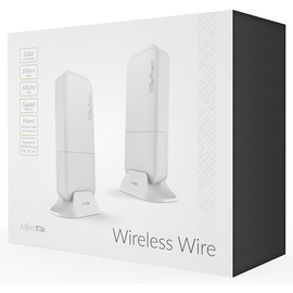 RBWAPG-60ADKIT Mikrotik Wireless Wire RBwAPG 60ad Kit 1 Gbps Full Duplex oh Produktbild front M