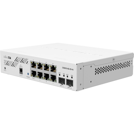 CSS610-8G-2S+IN Mikrotik CSS610 8G 2S+IN Cloud Smart Switch, 8x Gbit, 2x SFP+, 1 Produktbild front M