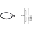 CBL-RJ45SM25-150 Moxa 8pin RJ45 to male DB25 connection shielded cable, 150cm Produktbild front S